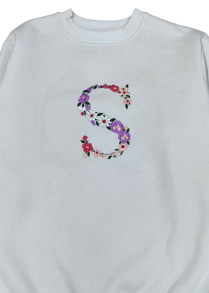 Letter S Long Sleeve Women's Sweatshirt