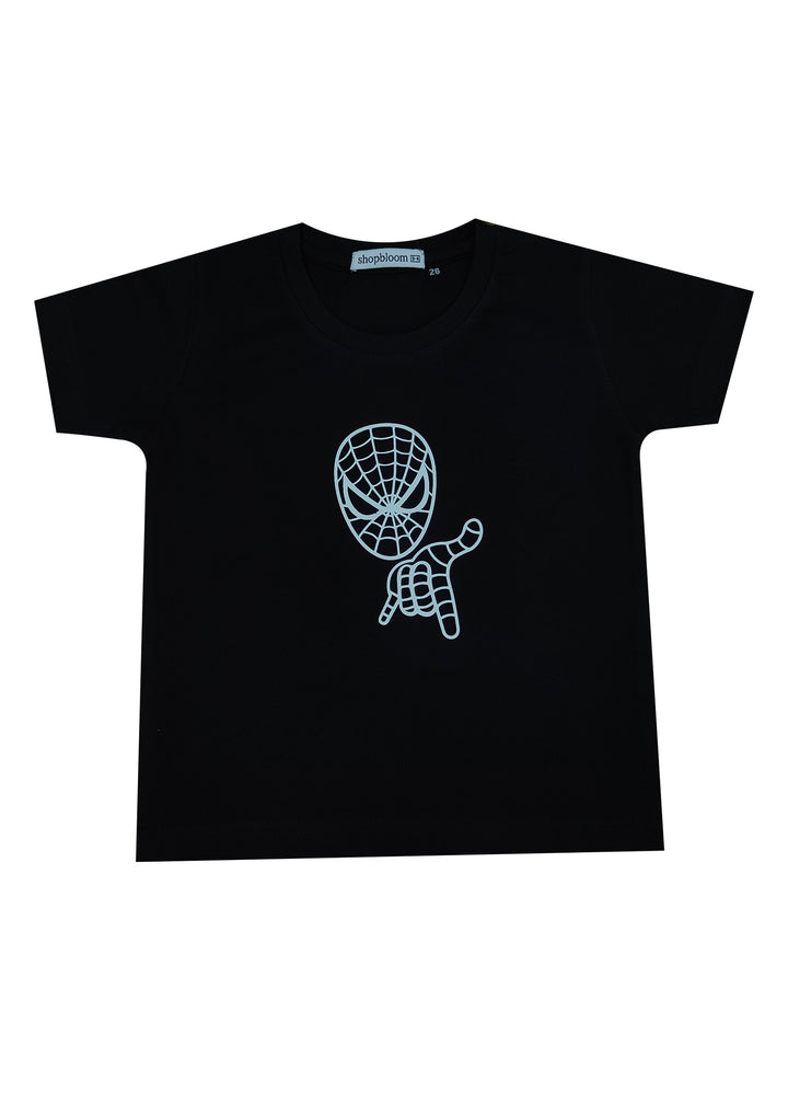 Glow in the Dark Spiderman Kid's T-Shirt