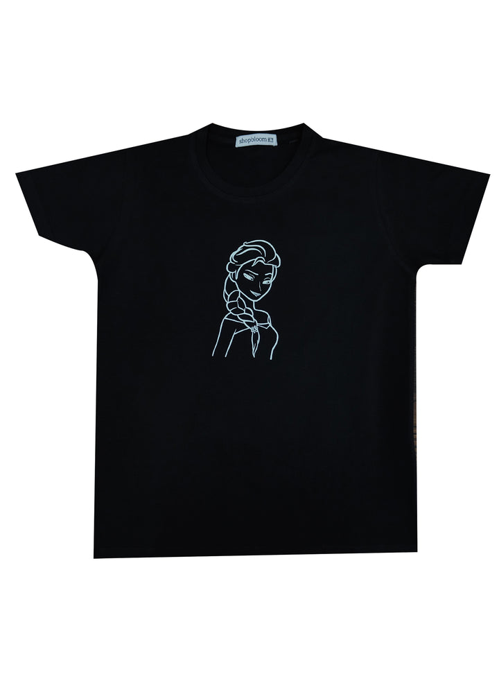 Glow in the Dark Princess Kid's T-Shirt