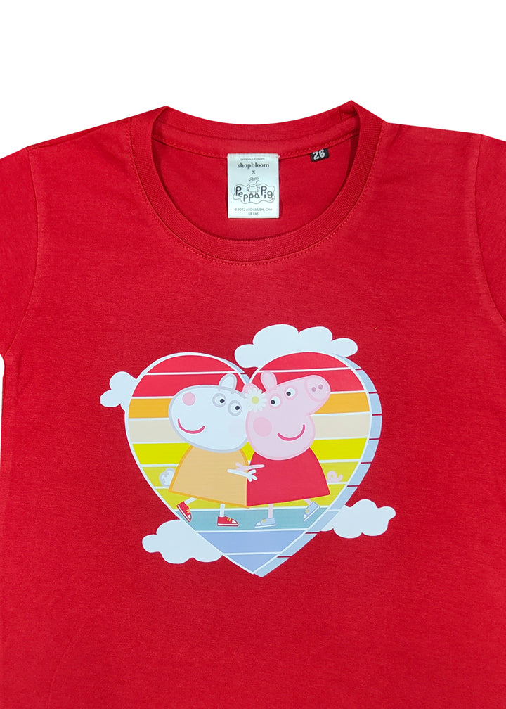 Peppa and her best friend Kid's T-Shirt