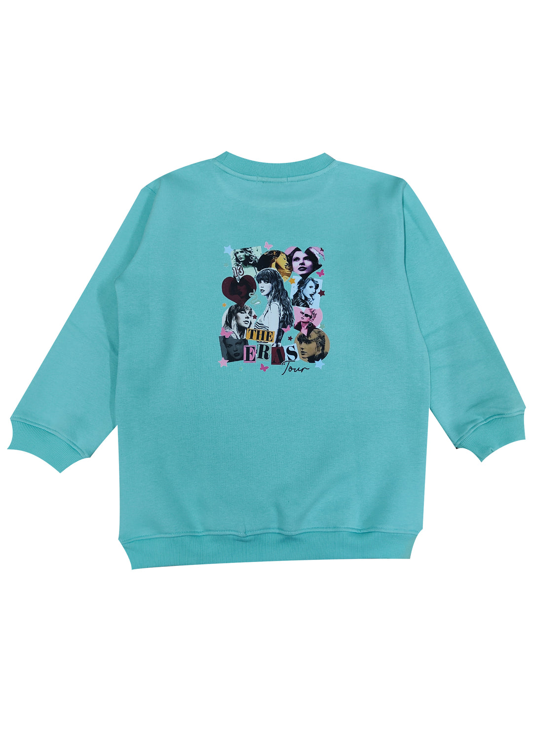 Swiftie Print Long Sleeve Kids Sweatshirt