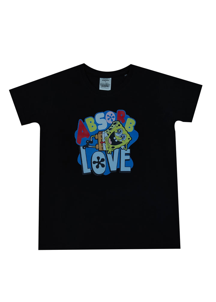 Absorb Love SpongeBob Kid's T-Shirt