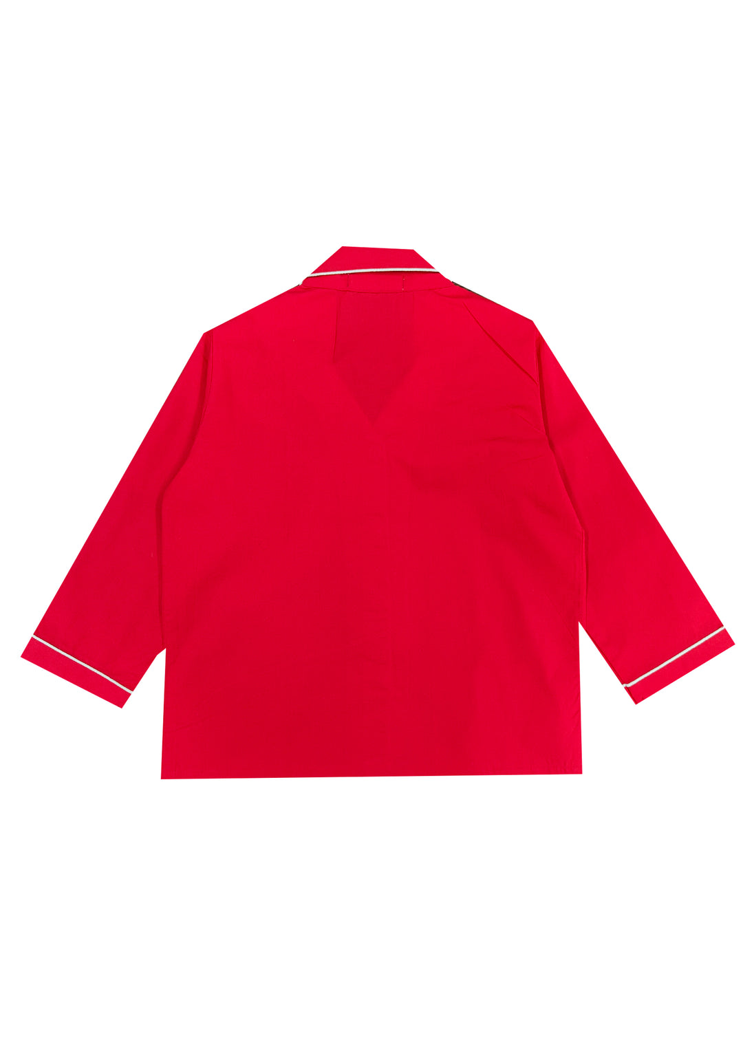 Beary Much Red Long Sleeve Kids Night Suit