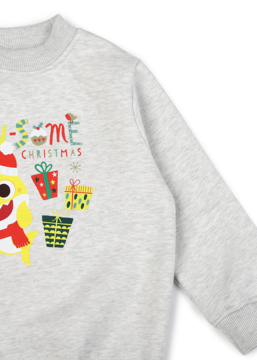 Jawsome Christmas Warm Fleece Kids Sweatshirt