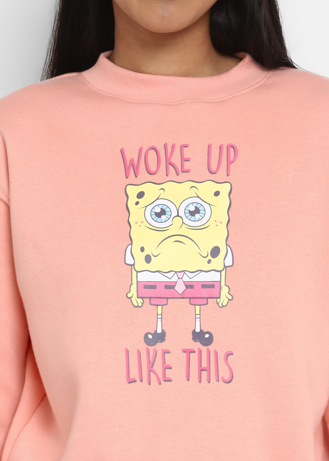 Woke Up Like This LightSalmon Long Sleeve Women's Co-ord Set - Shopbloom