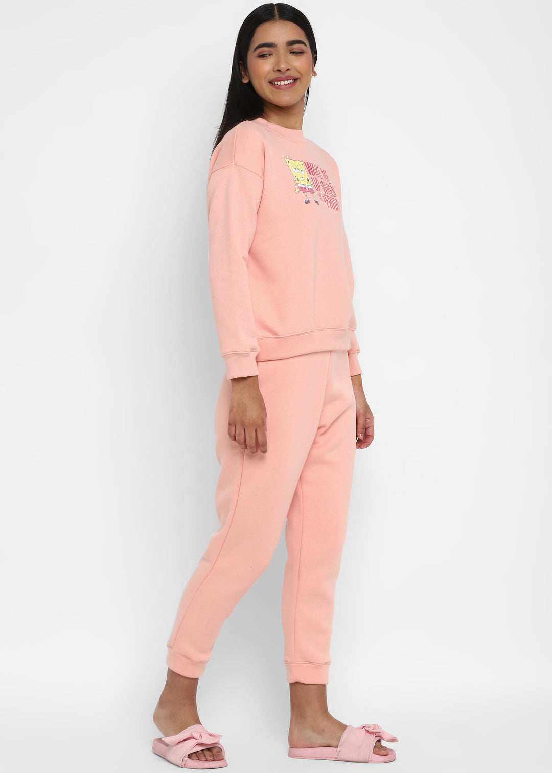 Wake Me Up When It's Friday Long Sleeve Women's Co-ord Set - Shopbloom