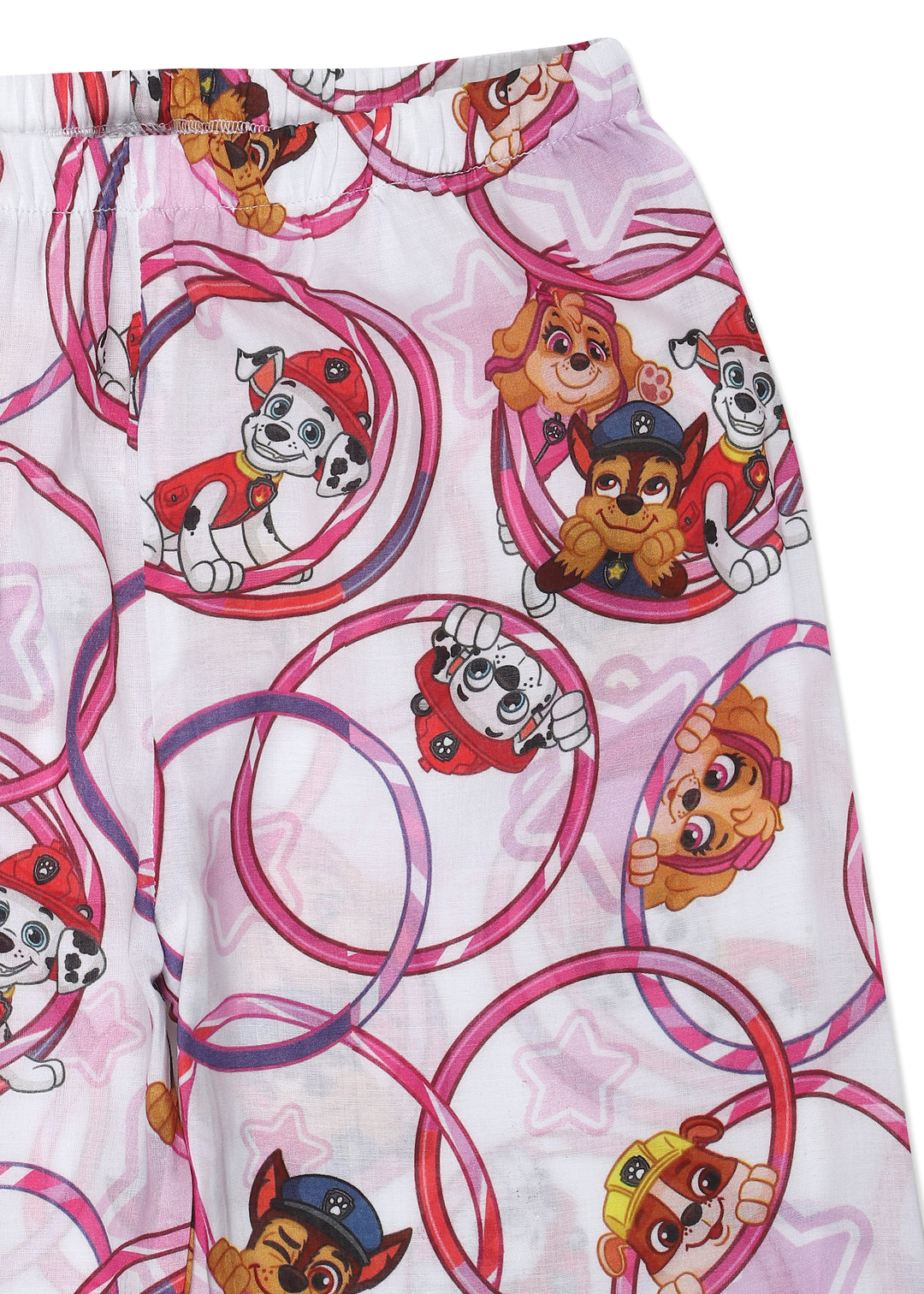 Paw Patrol Cirlces Print Long Sleeve Kids Night Suit - Shopbloom