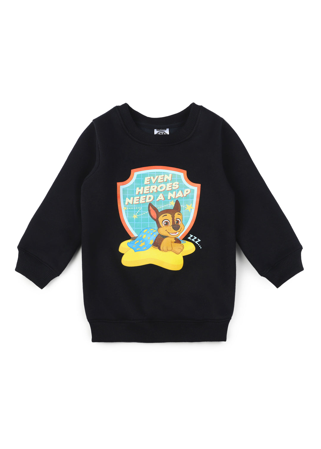 Paw Patrol Heroes Print Cotton Fleece Kids Sweatshirt Set - Shopbloom