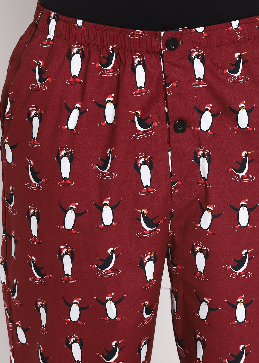 Penguin Print Men's Pyjama Bottoms - Shopbloom