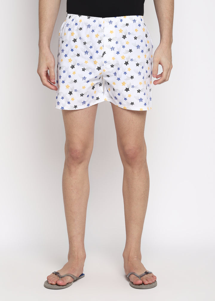 Starry Starry Print Men's Boxer - Shopbloom