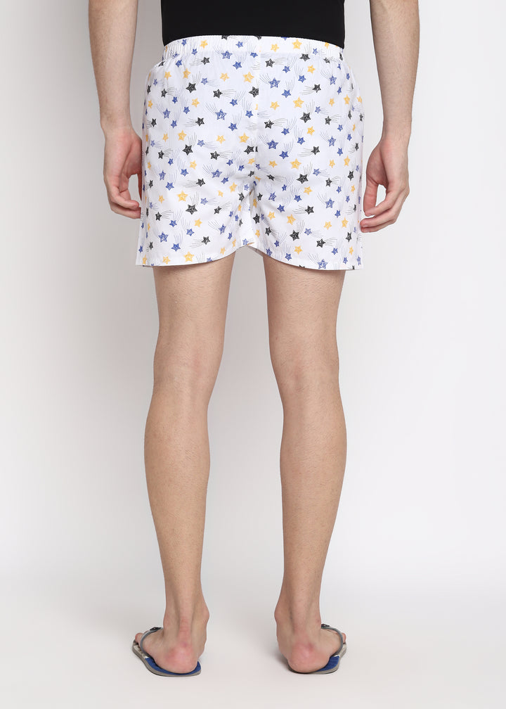 Starry Starry Print Men's Boxer - Shopbloom