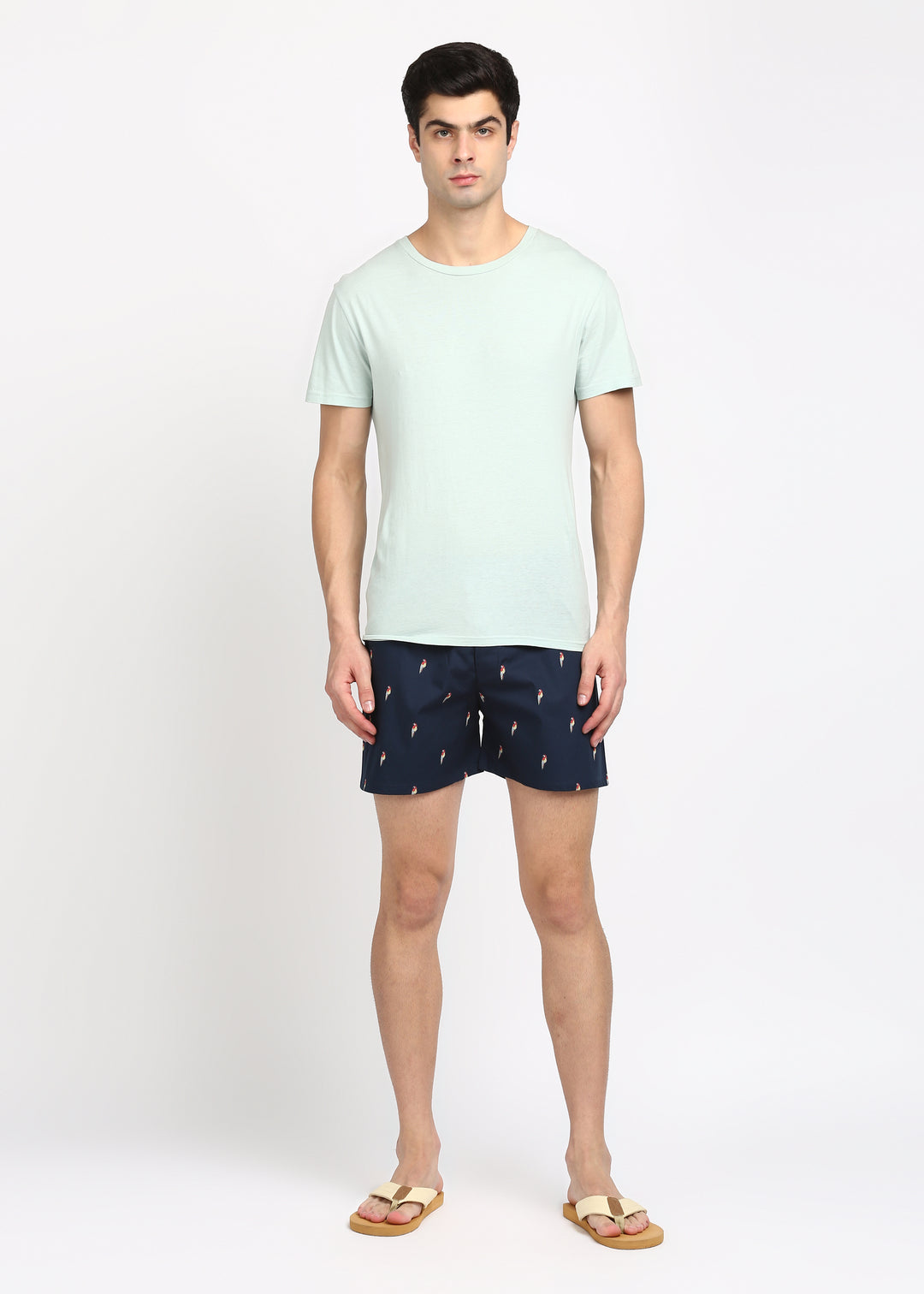 Parrot Print Men's Boxer - Shopbloom